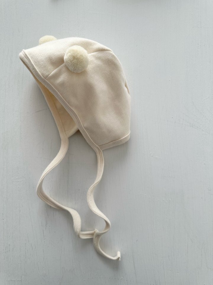 Monbebe - Korean Baby Fashion - #babyoninstagram - Pom Pom Bonnet - 5