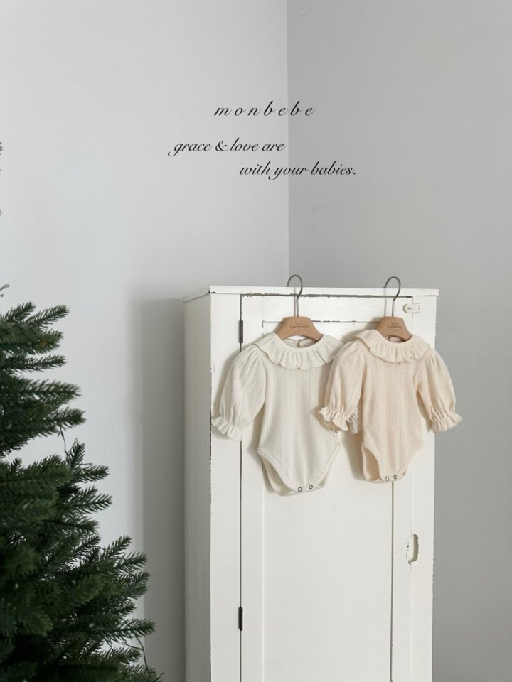 Monbebe - Korean Baby Fashion - #babyoninstagram - Joy Frill Suit