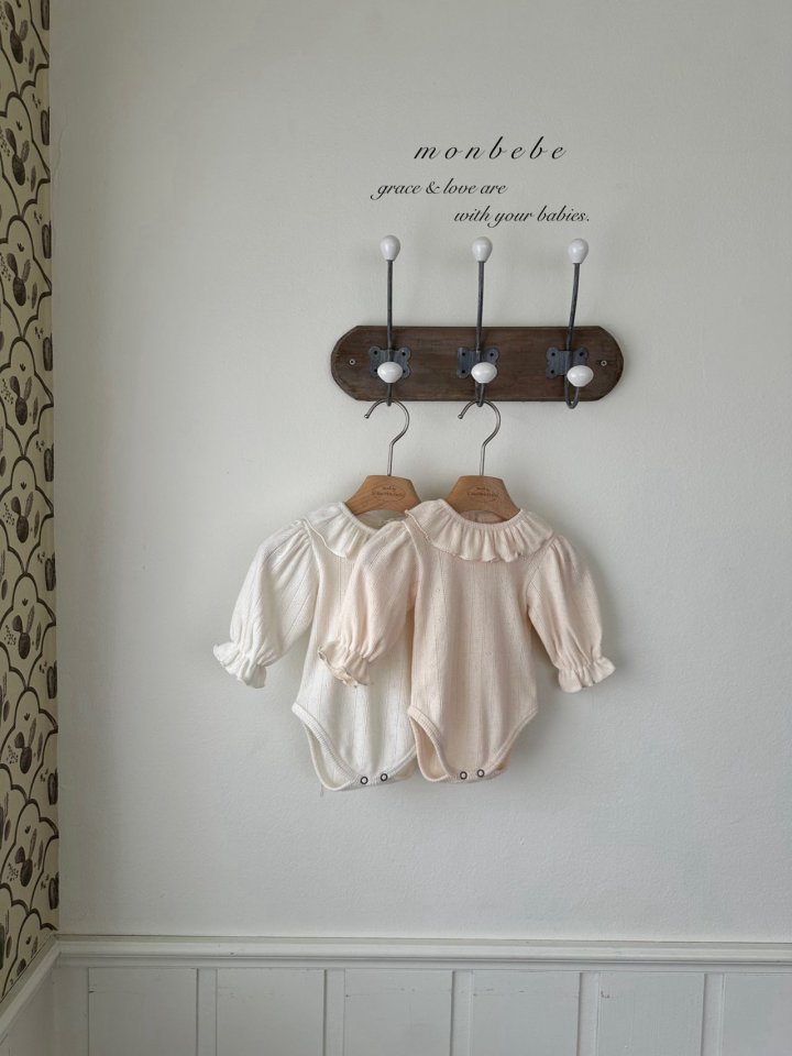 Monbebe - Korean Baby Fashion - #babyootd - Joy Frill Suit - 2