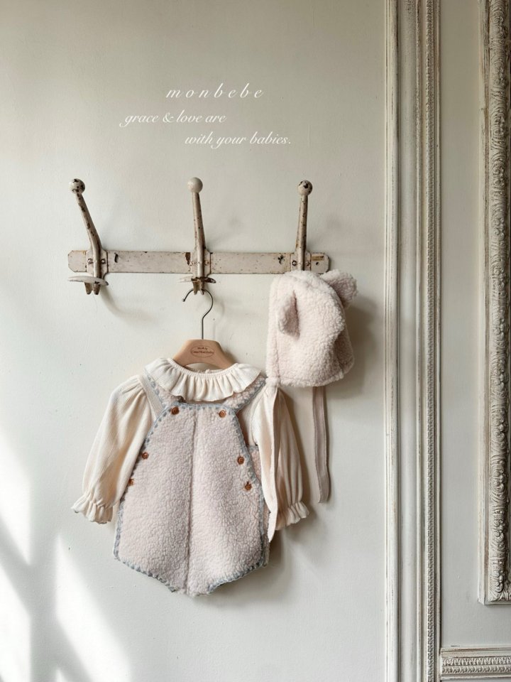 Monbebe - Korean Baby Fashion - #babyoutfit - Cat Bonnet - 6