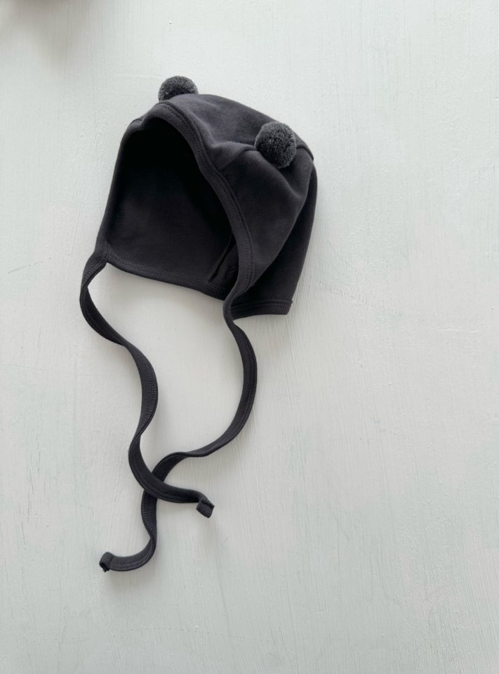 Monbebe - Korean Baby Fashion - #babyoutfit - Pom Pom Bonnet - 7