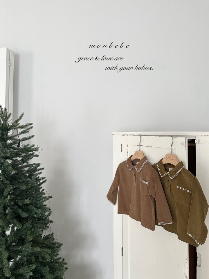 Monbebe - Korean Baby Fashion - #babyoutfit - Louis Melo Shirt - 12