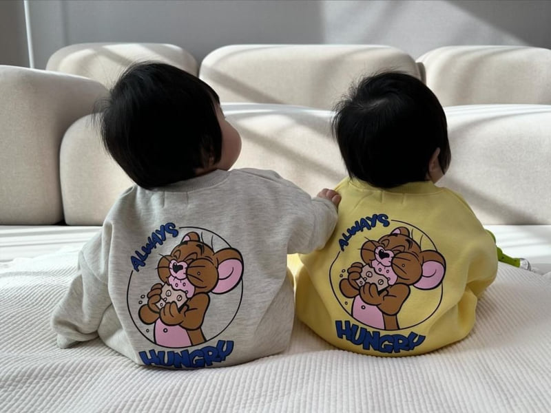 Moran - Korean Baby Fashion - #babyfashion - Fleece Cheese Jerry Suit