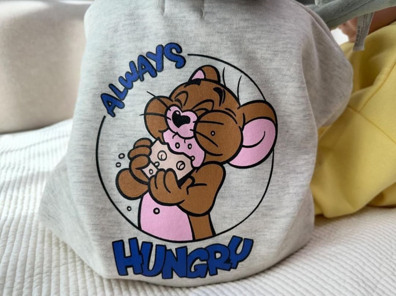 Moran - Korean Baby Fashion - #babygirlfashion - Fleece Cheese Jerry Suit - 4