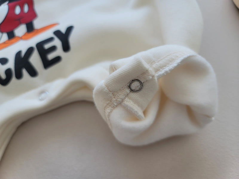 Moran - Korean Baby Fashion - #babyootd - Fleece Hello M Suit Set - 8