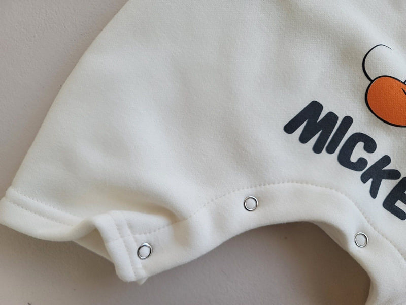 Moran - Korean Baby Fashion - #babyoutfit - Fleece Hello M Suit Set - 10