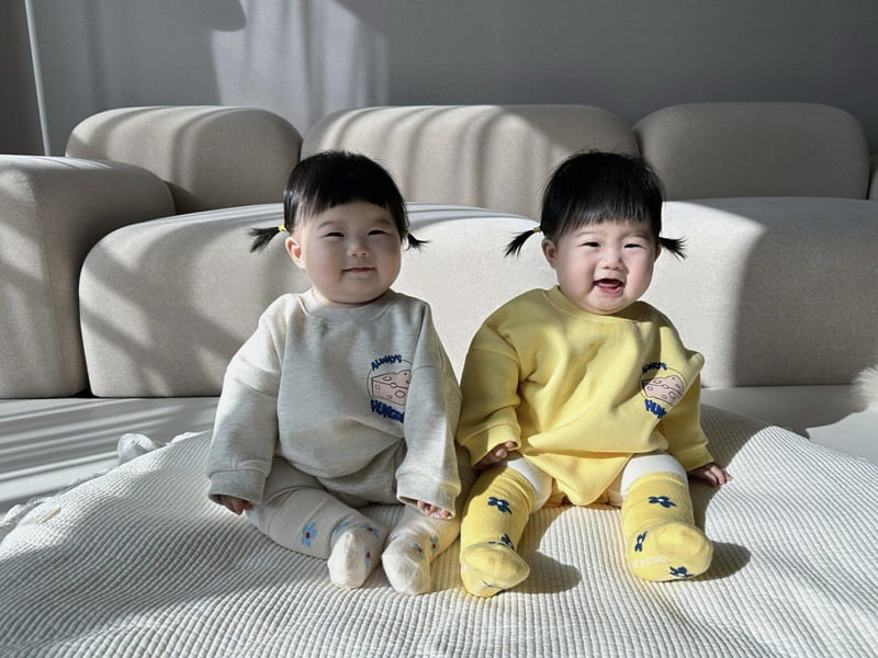 Moran - Korean Baby Fashion - #babyoutfit - Fleece Cheese Jerry Suit - 7