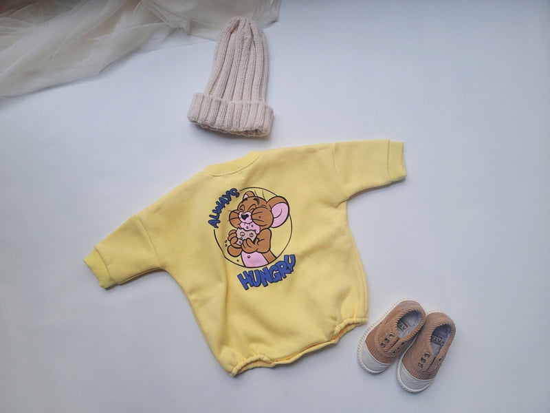 Moran - Korean Baby Fashion - #babyoutfit - Fleece Cheese Jerry Suit - 8