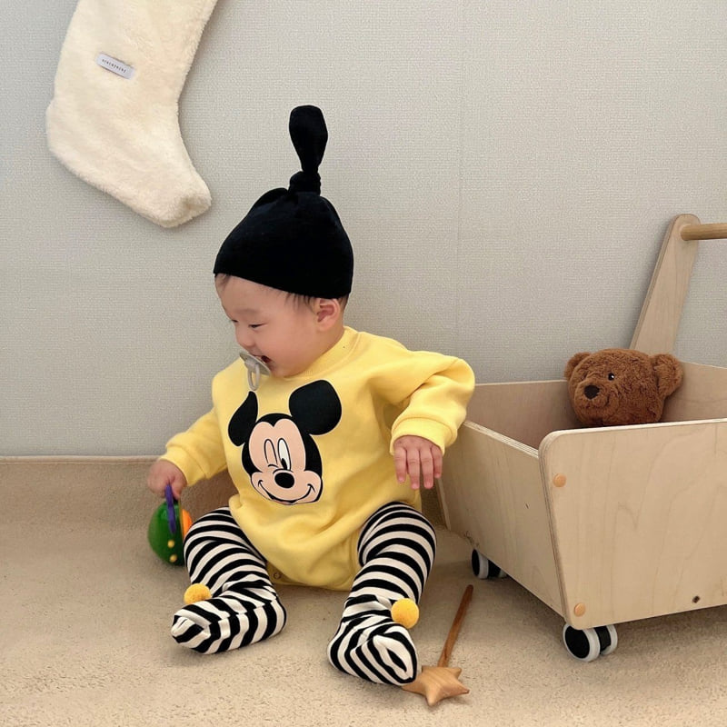 Moran - Korean Baby Fashion - #babyootd - Friends Suit Set - 4