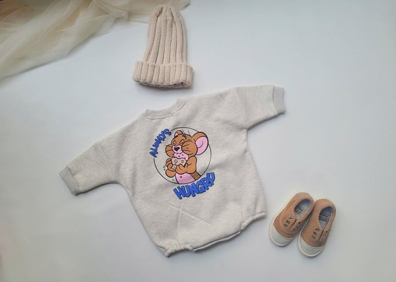 Moran - Korean Baby Fashion - #babywear - Fleece Cheese Jerry Suit - 9