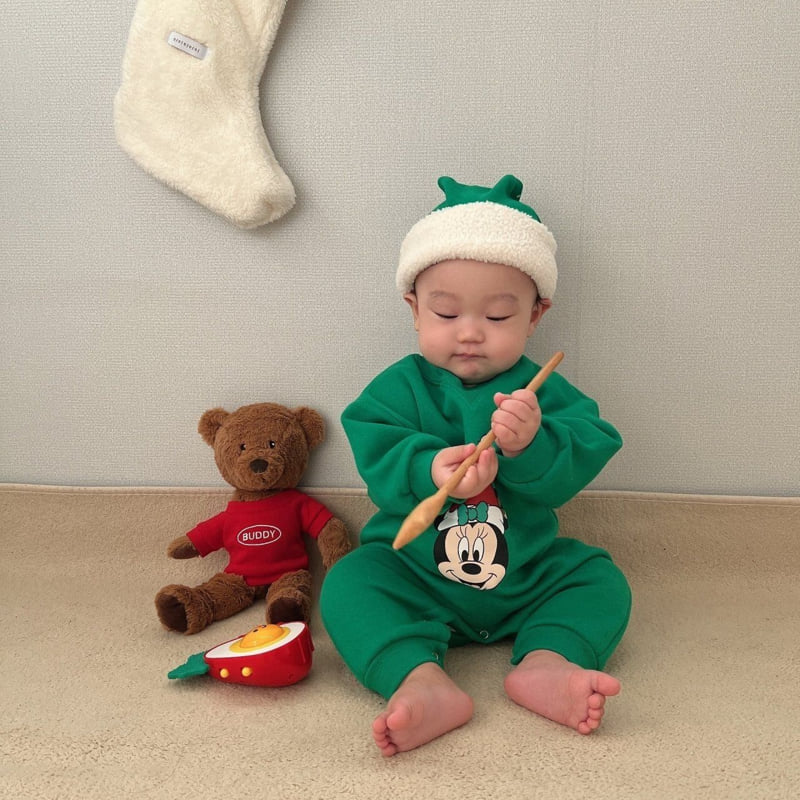 Moran - Korean Baby Fashion - #onlinebabyboutique - Rudolph Suit Set - 8