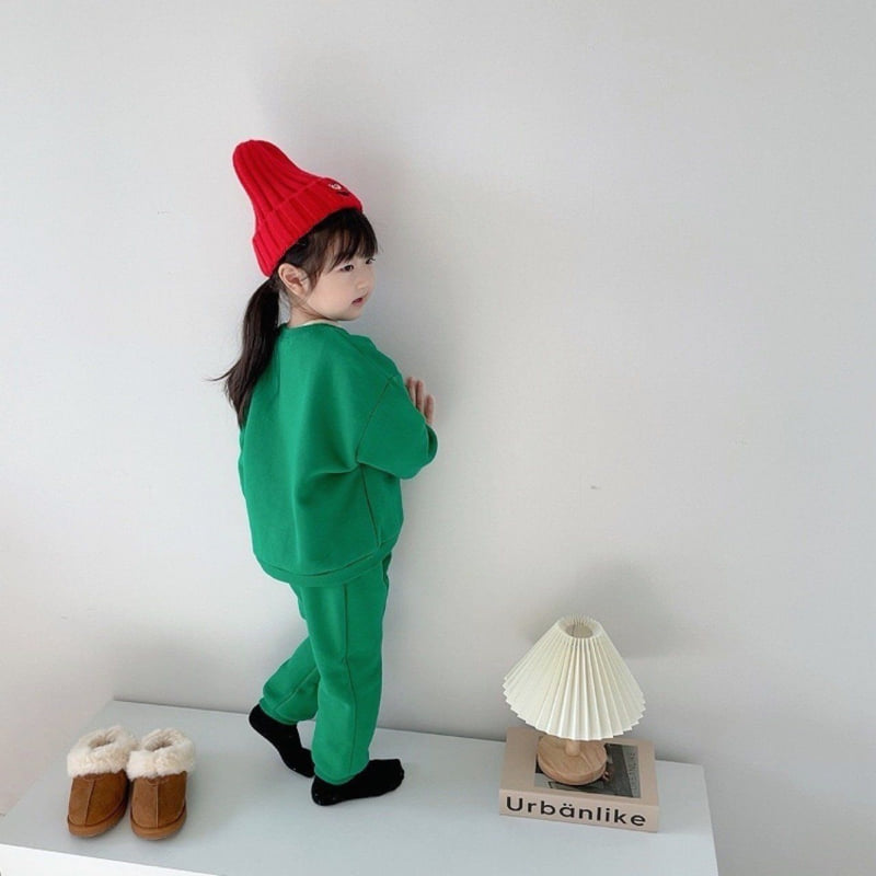 Moran - Korean Children Fashion - #Kfashion4kids - Mas M Top Bottom Set - 3