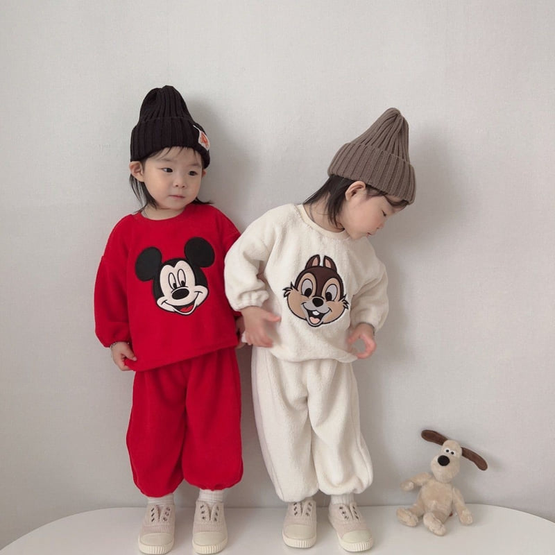 Moran - Korean Children Fashion - #Kfashion4kids - Pudding Top Bottom Set - 5
