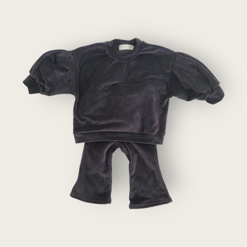 Moran - Korean Children Fashion - #childofig - Soft Bootcut Top Bottom Set - 6