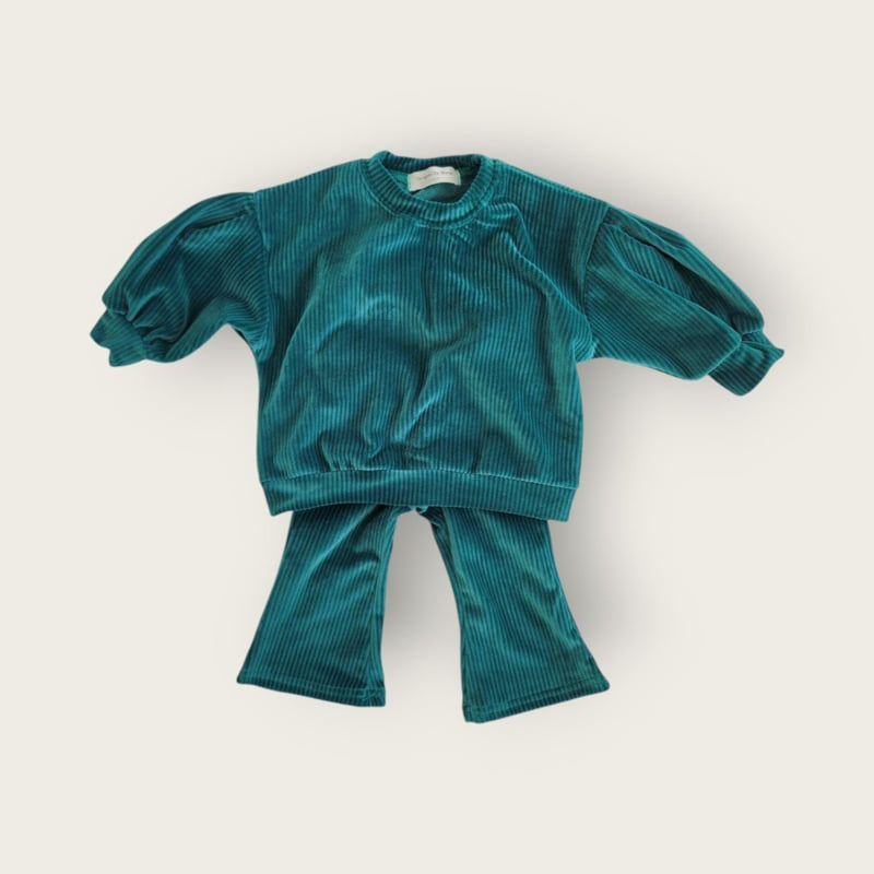 Moran - Korean Children Fashion - #childofig - Soft Bootcut Top Bottom Set - 7