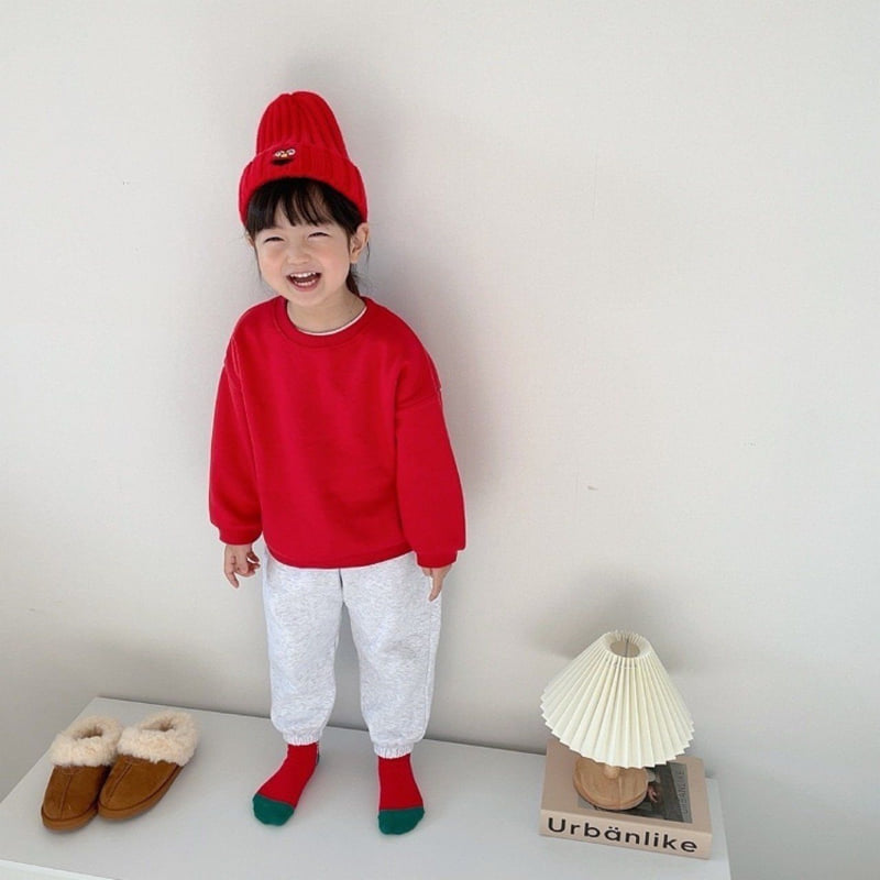 Moran - Korean Children Fashion - #childofig - Weekday Fleece Sweatshirt