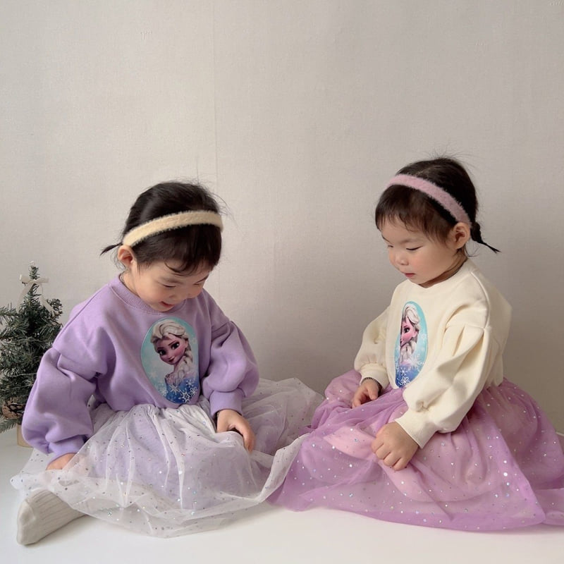 Moran - Korean Children Fashion - #childofig - Fleece Elsa One-piece - 10