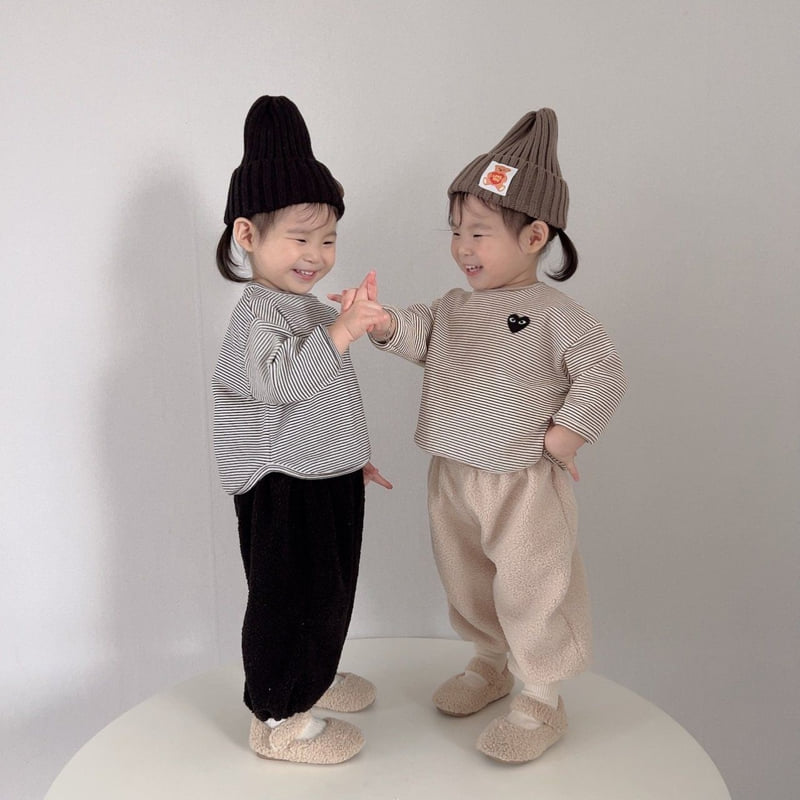 Moran - Korean Children Fashion - #childofig - Fleece Pants - 4