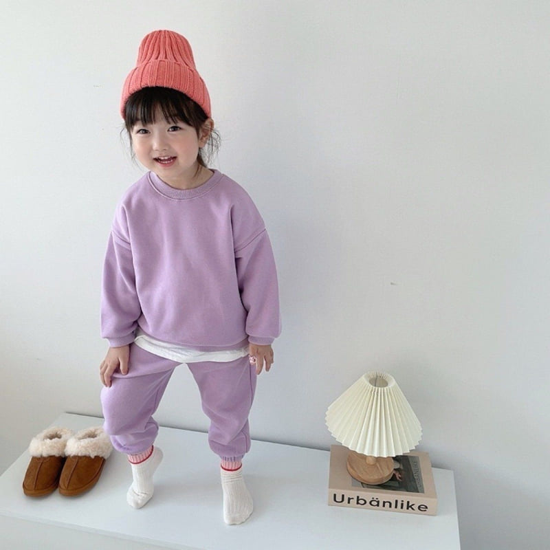 Moran - Korean Children Fashion - #childrensboutique - Weekday Fleece Jogger Pants - 3