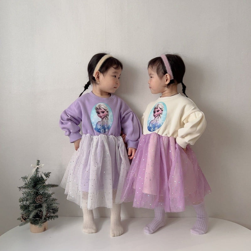 Moran - Korean Children Fashion - #childrensboutique - Fleece Elsa One-piece - 11