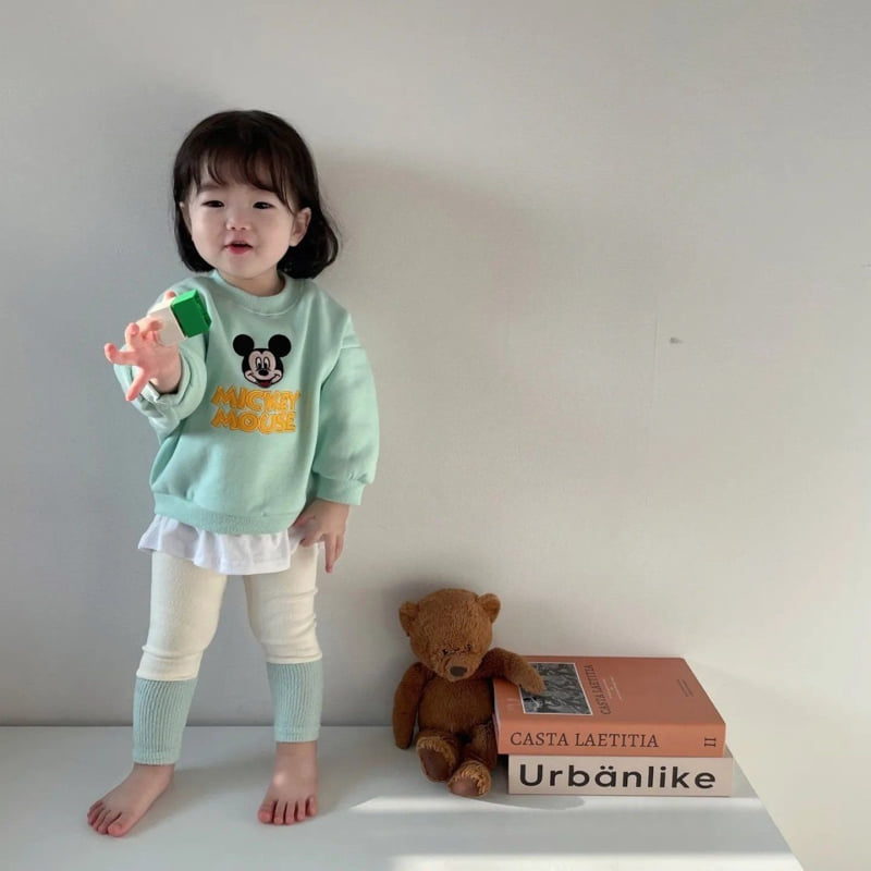 Moran - Korean Children Fashion - #designkidswear - Fleece Point M Top Bottom Set - 7