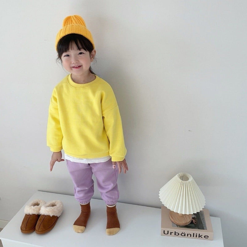 Moran - Korean Children Fashion - #designkidswear - Weekday Fleece Sweatshirt - 3