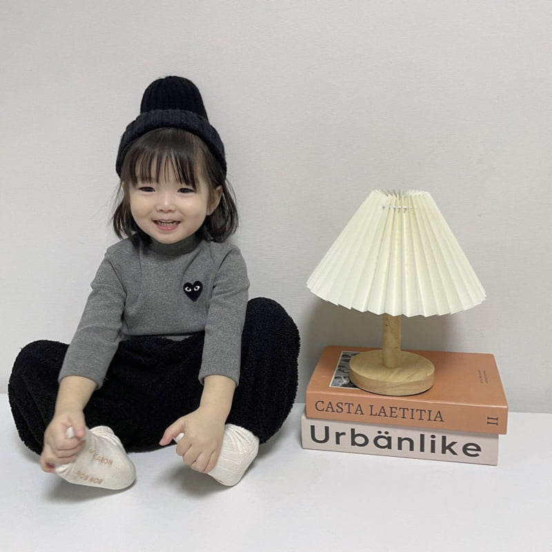 Moran - Korean Children Fashion - #discoveringself - Thick Heart Tee - 11