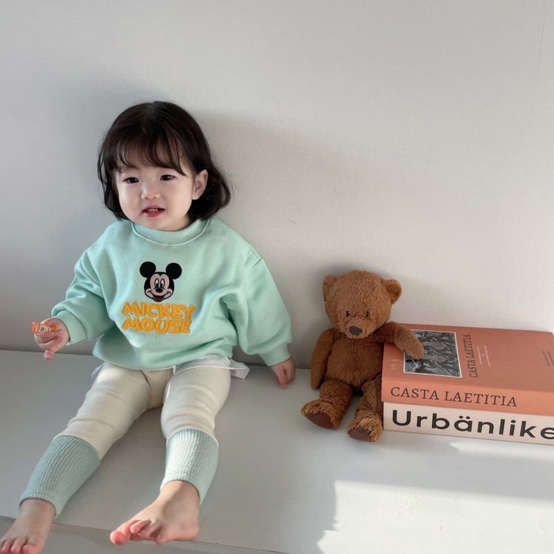 Moran - Korean Children Fashion - #discoveringself - Fleece Point M Top Bottom Set - 8