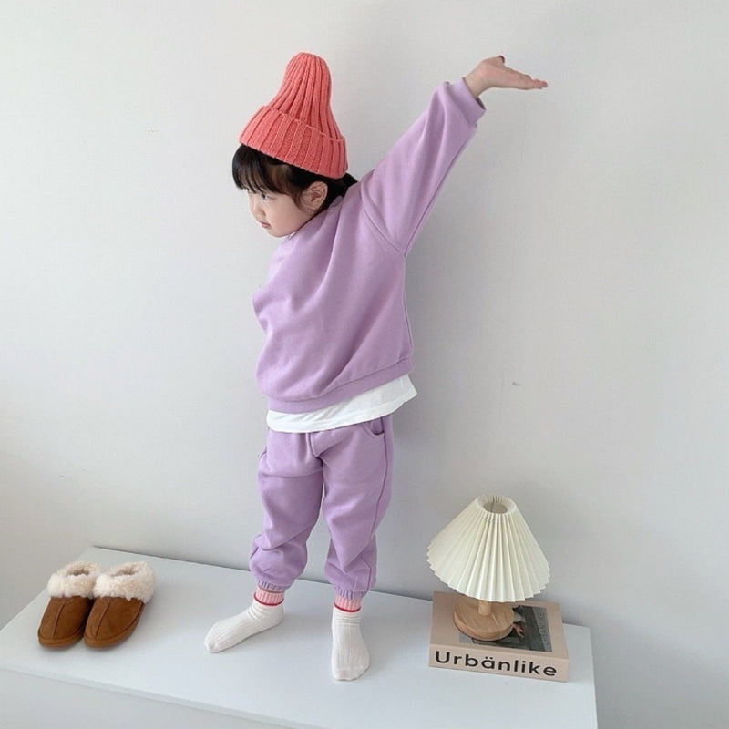 Moran - Korean Children Fashion - #designkidswear - Weekday Fleece Sweatshirt - 4