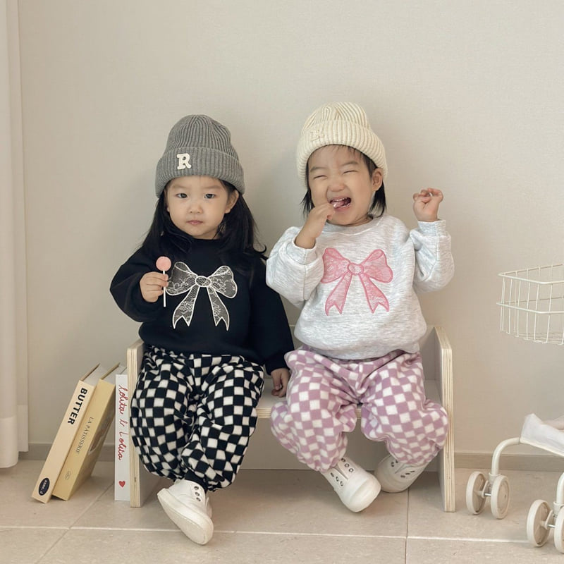 Moran - Korean Children Fashion - #discoveringself - Check Pants