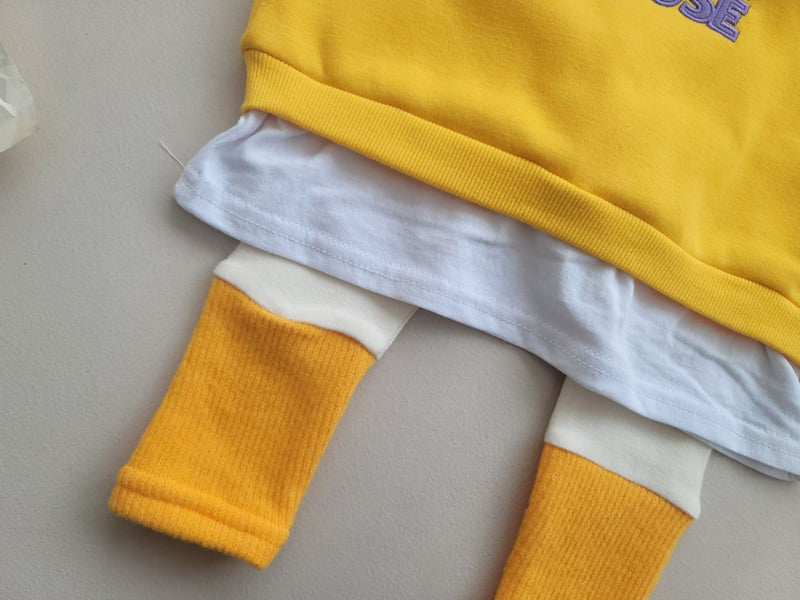Moran - Korean Children Fashion - #kidsshorts - Fleece Point M Top Bottom Set - 10