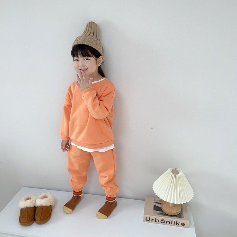 Moran - Korean Children Fashion - #kidsstore - Weekday Fleece Sweatshirt - 7