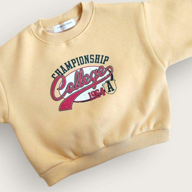 Moran - Korean Children Fashion - #kidsstore - Champion Fleece Sweatshirt - 6