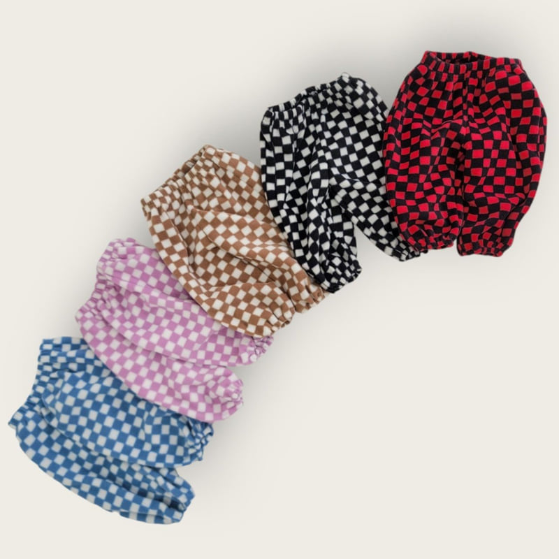 Moran - Korean Children Fashion - #kidsshorts - Check Pants - 4