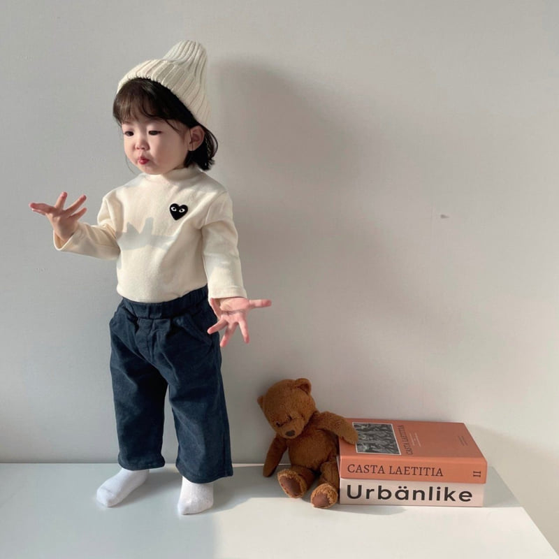 Moran - Korean Children Fashion - #littlefashionista - Fleece Gen Pants - 2