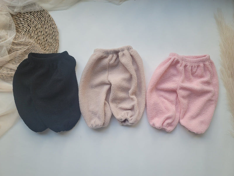 Moran - Korean Children Fashion - #littlefashionista - Fleece Pants - 12