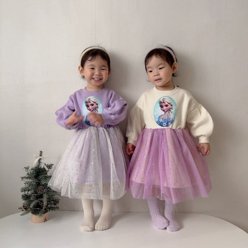 Moran - Korean Children Fashion - #littlefashionista - Fleece Elsa One-piece - 3