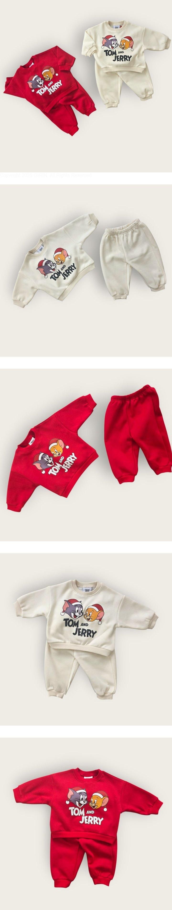 Moran - Korean Children Fashion - #littlefashionista - Tom Jerry Sweatshirt (Dad)