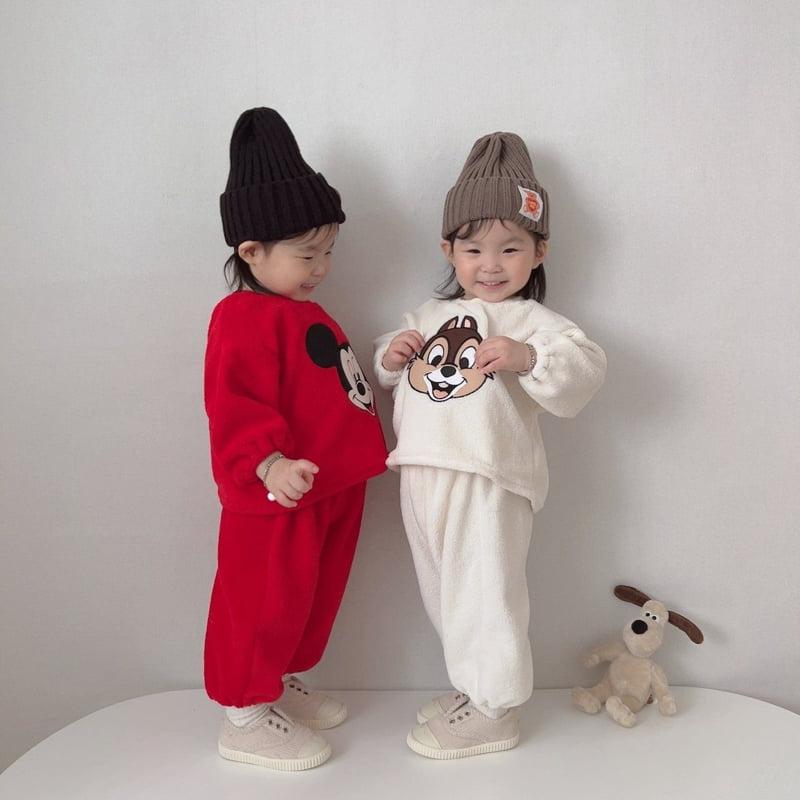 Moran - Korean Children Fashion - #magicofchildhood - Pudding Top Bottom Set - 7