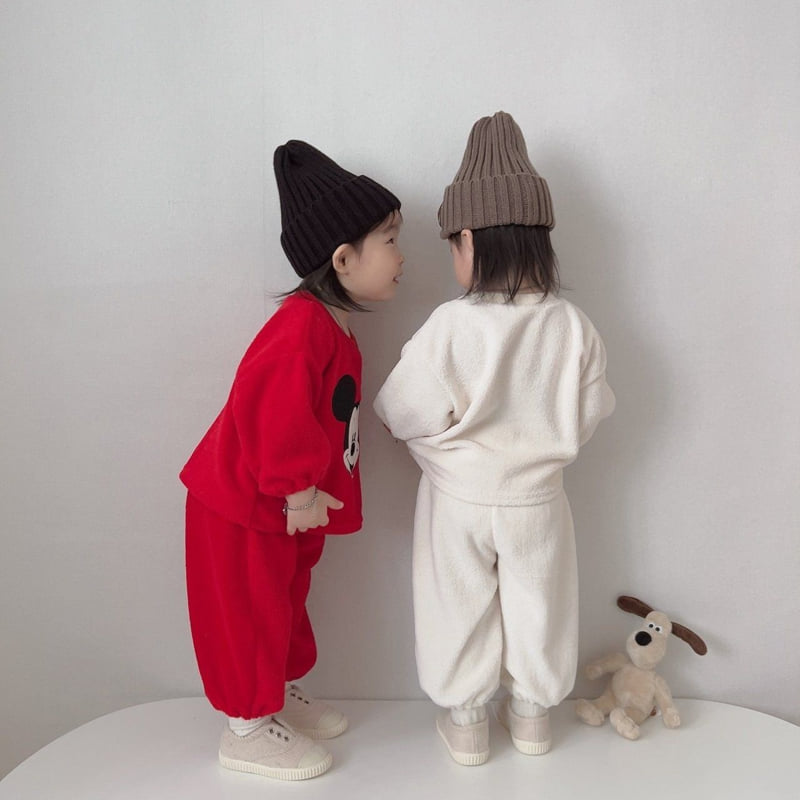 Moran - Korean Children Fashion - #minifashionista - Pudding Top Bottom Set - 8