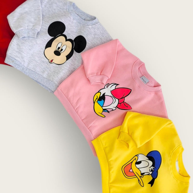 Moran - Korean Children Fashion - #stylishchildhood - Fleece Hi Sweatshirt - 10
