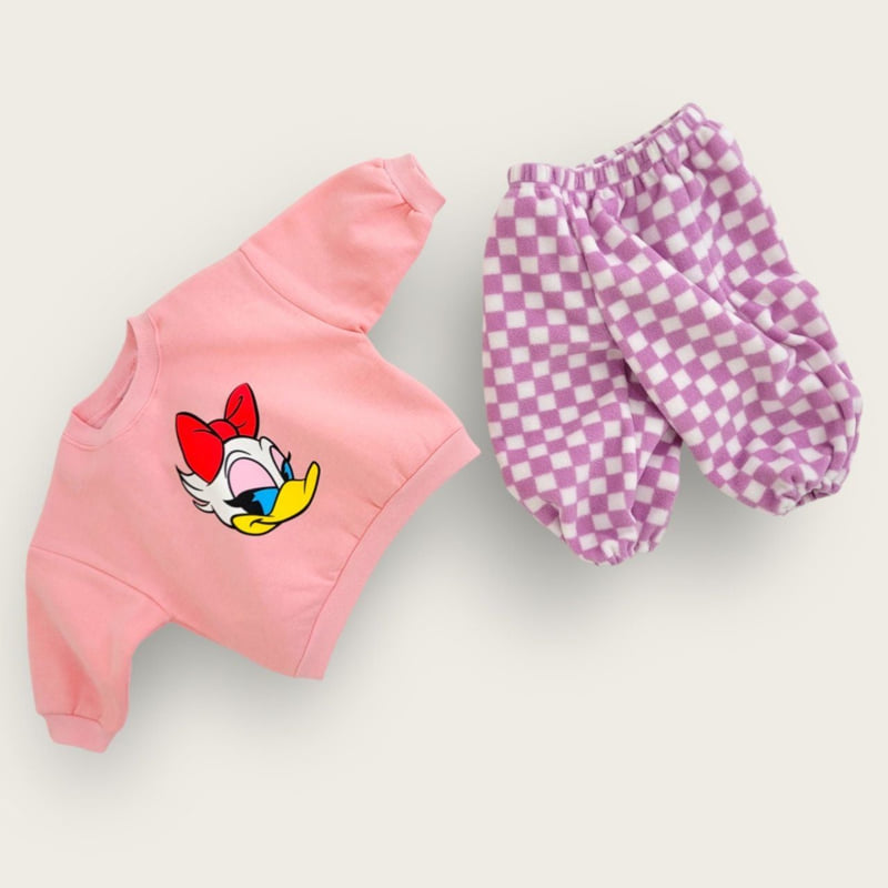 Moran - Korean Children Fashion - #toddlerclothing - Check Pants - 12