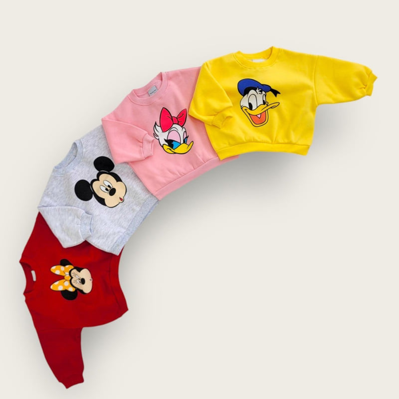 Moran - Korean Children Fashion - #toddlerclothing - Fleece Hi Sweatshirt - 9