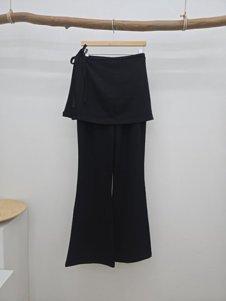 Most - Korean Women Fashion - #momslook - Skirt Wrap Pants - 2