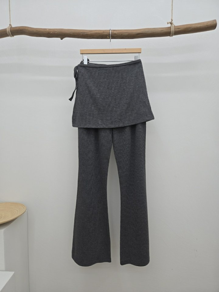 Most - Korean Women Fashion - #momslook - Skirt Wrap Pants - 3