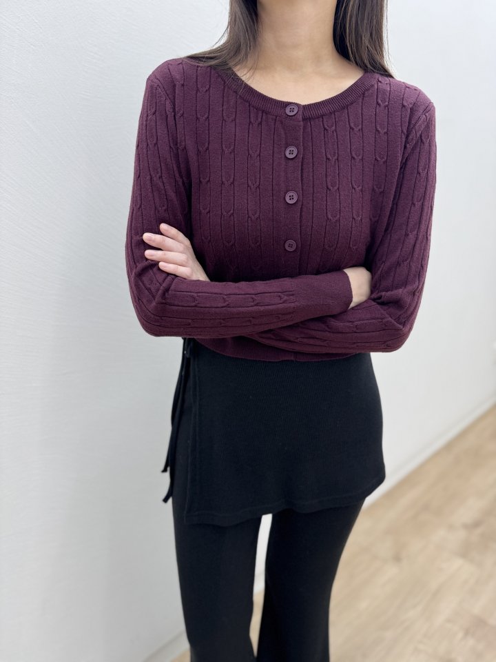 Most - Korean Women Fashion - #momslook - Hug Cardigan - 2