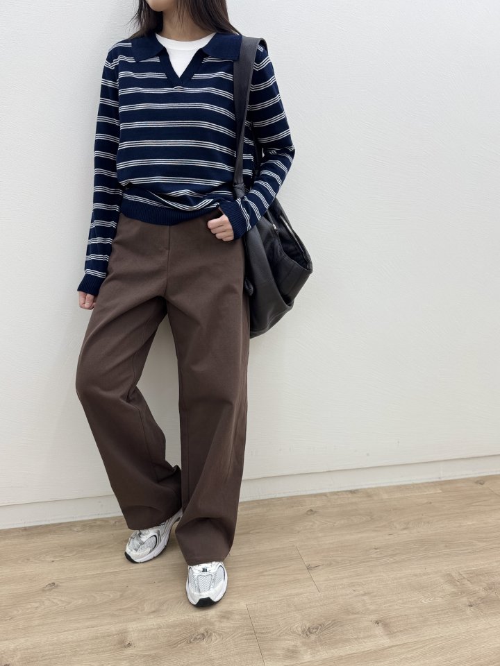 Most - Korean Women Fashion - #momslook - Curve Pants - 11