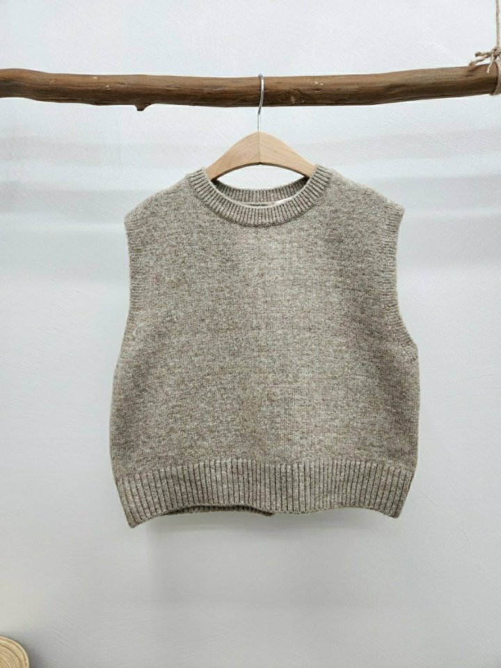 Most - Korean Women Fashion - #momslook - Back Slit Vest - 12