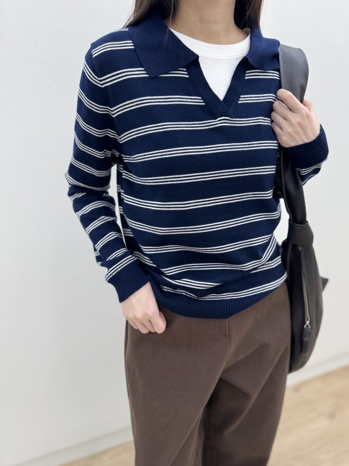 Most - Korean Women Fashion - #pursuepretty - Bonnie Collar Knit - 9