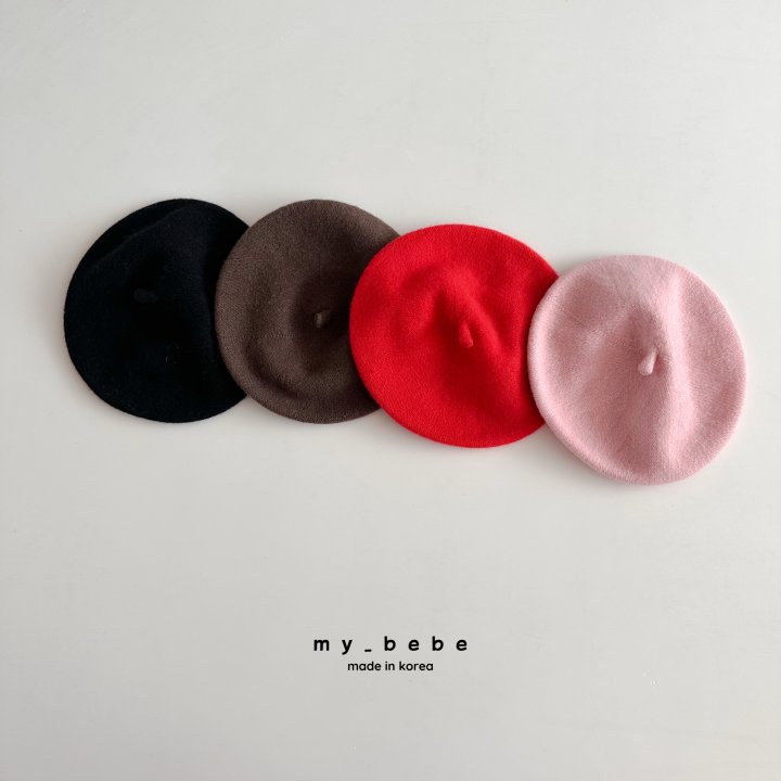 My Bebe - Korean Baby Fashion - #babyboutique - Winter Beret - 2